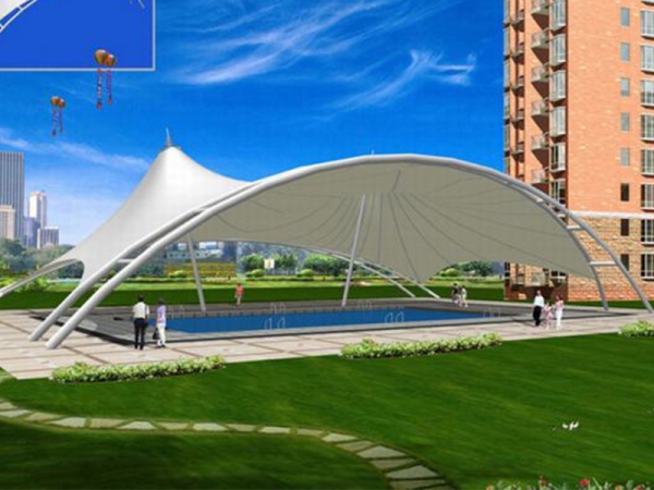 泳池、沖浪膜結構